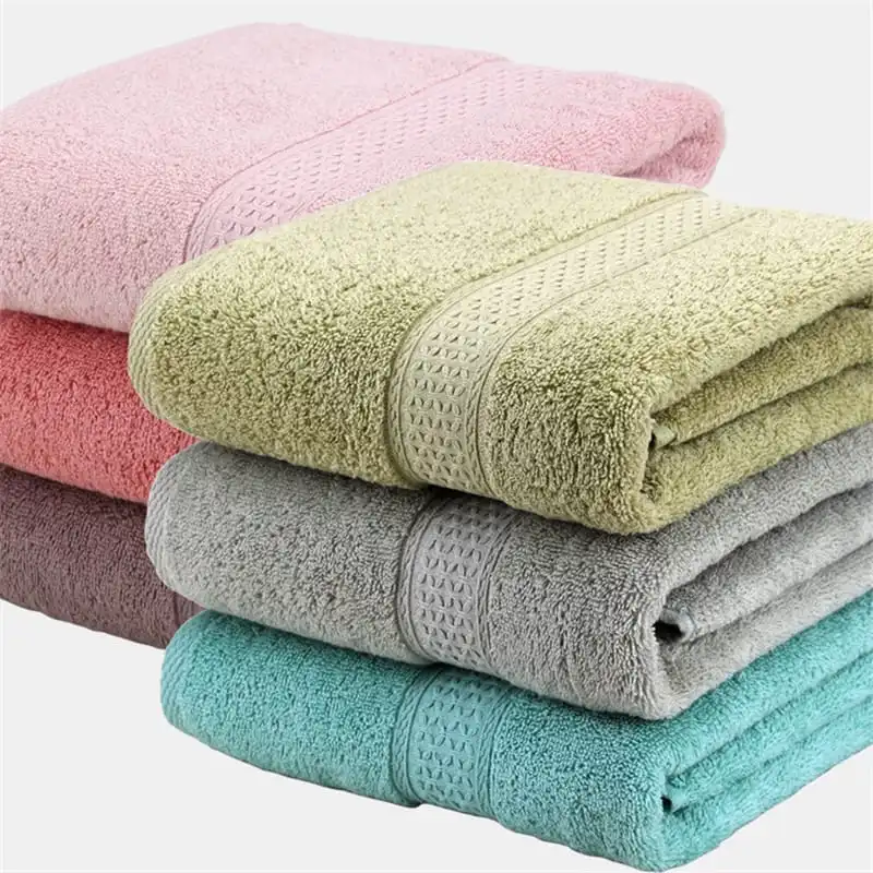 Thicken Household Bibulous Soft Cotton Bath Towel 140x70cm