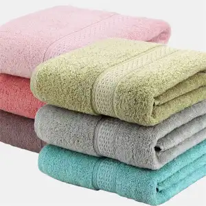 Thicken Household Bibulous Soft Cotton Bath Towel 140x70cm