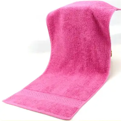 Thicken Household Bibulous Soft Bath Towel Cotton 74x33cm 90g
