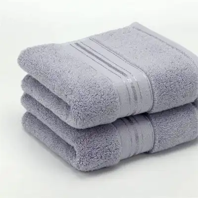 Household Soft Stripe Decorate Bibulous Towel