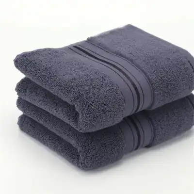 Household Soft Stripe Decorate Bibulous Towel