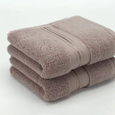 Household Soft Stripe Decorate Bibulous Towel