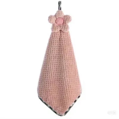 Creative Cartoon Hanging Hand Towel Superfine Fiber Kitchen Decor