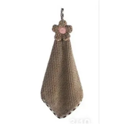 Creative Cartoon Hanging Hand Towel Superfine Fiber Kitchen Decor