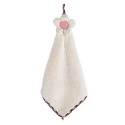 Creative Cartoon Hanging Hand Towel Superfine Fiber Kitchen Decor