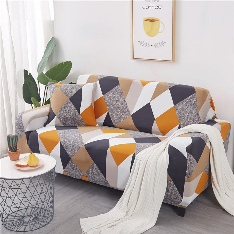 Wholesale 1-seater 90-140cm Fashion Printing Elastic Sofa Cover