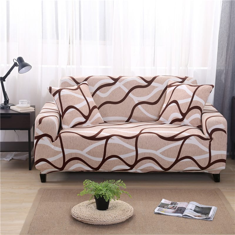 Wholesale 1-seater 90-140cm Fashion Printing Elastic Sofa Cover