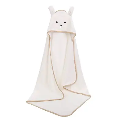 90*90cm Cartoon Baby Sleeping Soothe Appease Coral Fleece Towel