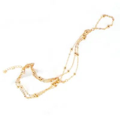 Women Minimalist Mini Metal Ball Decorative Anklet