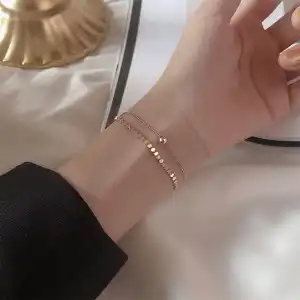Women Minimalist Double-layer Copper Bracelet Japan Korea Style