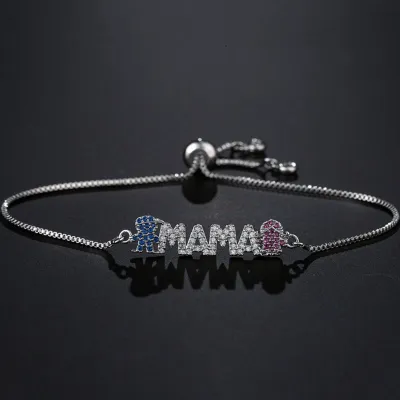 Fashion MAMA English Letter Shaped Design Bracelet