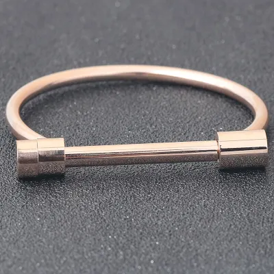 Women's Minimalist Geometric Stainless Steel Bracelet