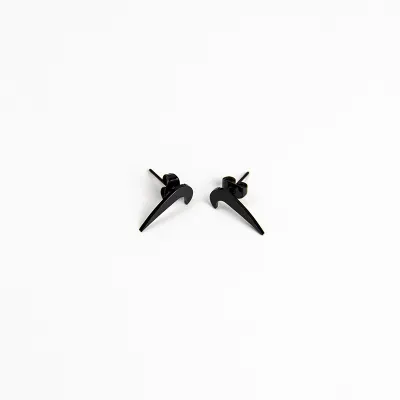 Unisex Stainless Steel Simple Stud Earrings