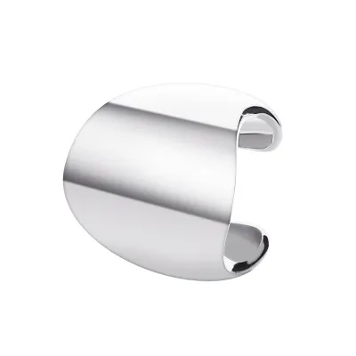 1pc Minimalist Geometric Shape Metal Ear Bone Clip Jewelry Women Earrings