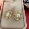 Ellipse-Ear Stud