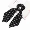 C33 Polka Dot Ribbon - Black