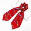 C11 New Chain Ribbon- Red