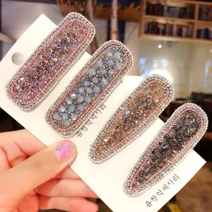 Fashion Handmade Rhinestone Crystal Hairpin for Women