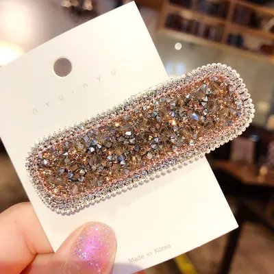 Fashion Handmade Rhinestone Crystal Hairpin for Women