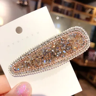 Fashion Handmade Rhinestone Crystal Hairpin for Women