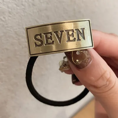 Retro Irregular Geometric Metal Alloy Elastic Hair Band Women's