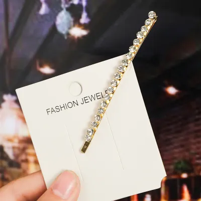 Fashion Rhinestones Decor Zodiac Hair Clip for Women Exotic Style