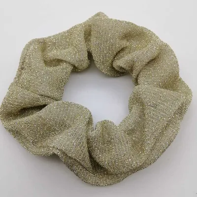 Women Solid Color Purl Elastic Hair Band