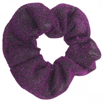 Women Solid Color Purl Elastic Hair Band