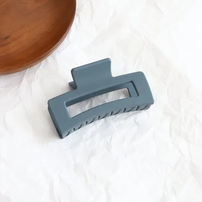 Women Simple Solid Acrylic Geometric Hair Claw