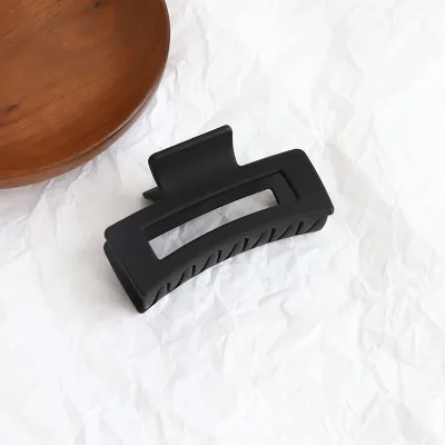 Women Simple Solid Acrylic Geometric Hair Claw