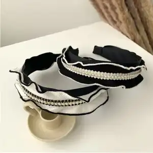 Women's Elegant Pearl And Rhinestone Decorative Headband