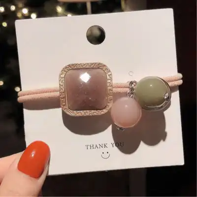 Girl Cute Geometric Decorative Hair Tie