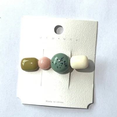 Women Fashion Geometry Shaped Decorative Hair Clip
