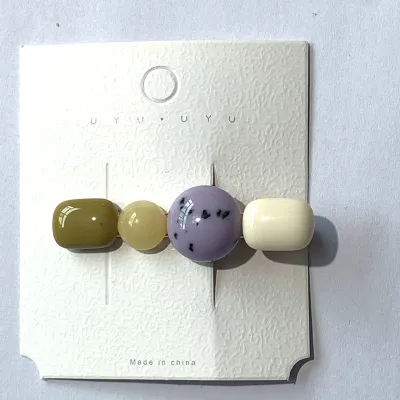Women Fashion Geometry Shaped Decorative Hair Clip