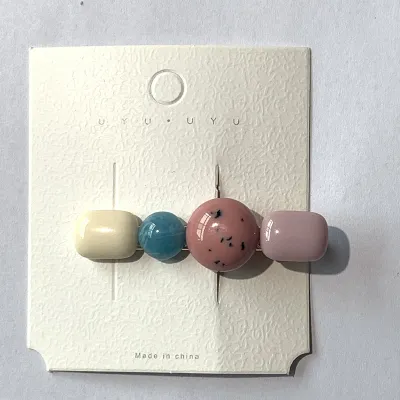 Women Fashion Geometry Shaped Decorative Hair Clip