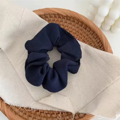 Women Fashion Solid Color Fabric Hair Tie