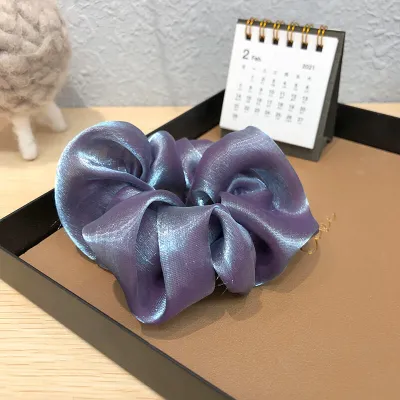 Women's Solid Color Organza Hair Tie - Sweet Style Colon Hair Tie