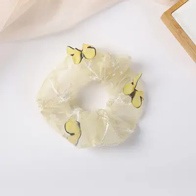 Women's Fashion Butterfly Mesh Hair Tie