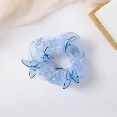 Women's Fashion Butterfly Mesh Hair Tie