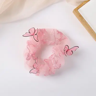 Women's Fashion Butterfly Mesh Hair Tie
