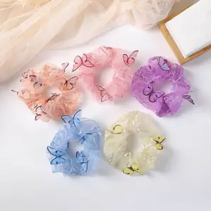 Women's Fashion Butterfly Mesh Hair Tie