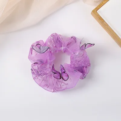 Women's Fashion Butterfly Mesh Hair Tie