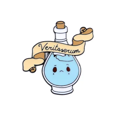 Cute Cartoon Magic Potion Alloy Brooch