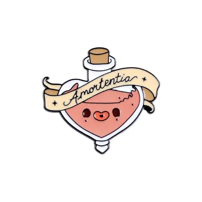 Cute Cartoon Magic Potion Alloy Brooch