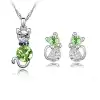Silver Green Set
