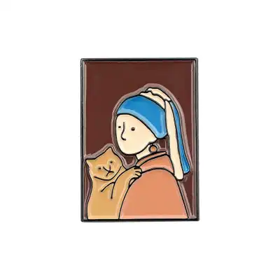 Unique Pattern Design Alloy Unisex Cartoon Brooch