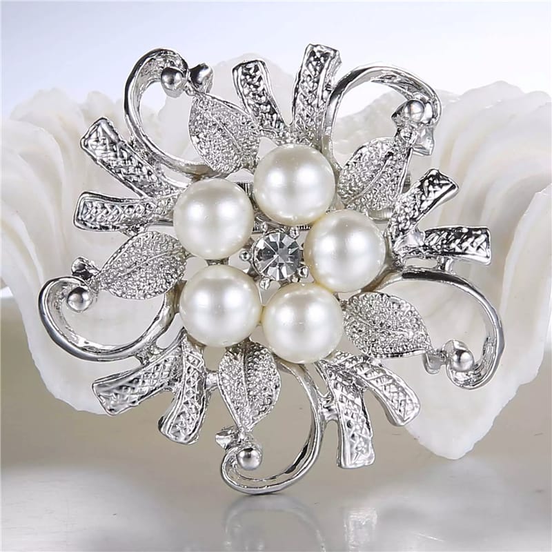 ★★TATIANA★★ 3 set pearl mix brooch set SE0139 5006679973 Wholesale Women Fashion Pearl Decorative Brooch