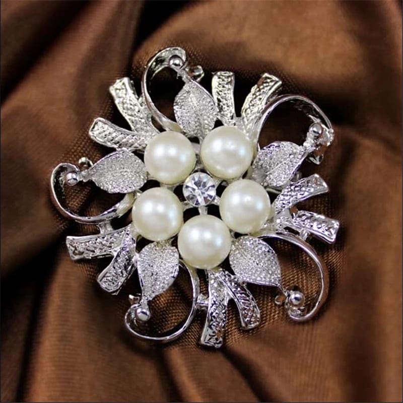 ★★TATIANA★★ 3 set pearl mix brooch set SE0139 5006679973 Wholesale Women Fashion Pearl Decorative Brooch