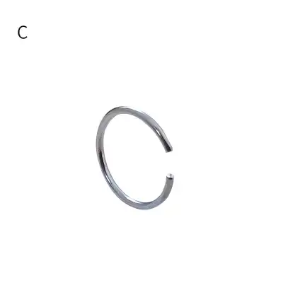 Unique Geometric Stainless Steel Nose Stud Piercing Jewelry Unisex