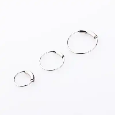 Simple Solid Color Nose Ring